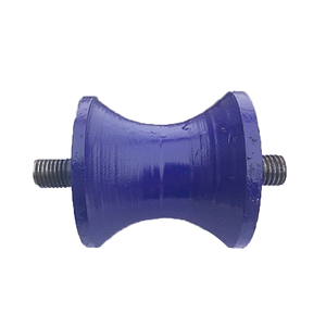 轨道滑轮大u型滑轮v型T电缆滑轮H型单边轨道轮子重型工业槽轮包邮