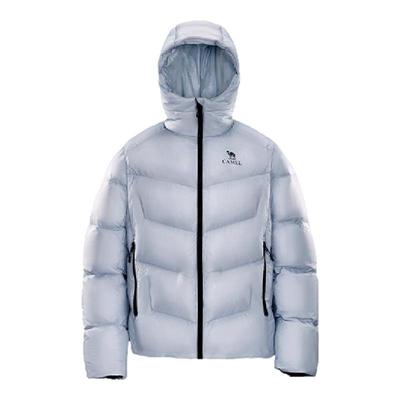 【鹅绒】骆驼羽神男装羽绒服防泼水保暖外套防风短款面包服加厚男