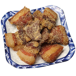 桐城火烘肉烟熏肉安庆特产粉蒸肉米粉咸肉干渣肉火渣肉五花肉制作
