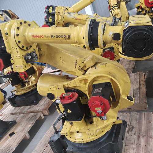 议价发那科FANUC R-2000iB/210F工业机器人，拆机
