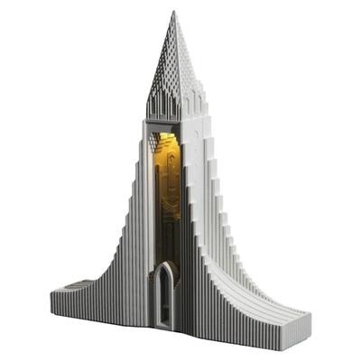 泥想国原创冰岛大教堂香薰灯