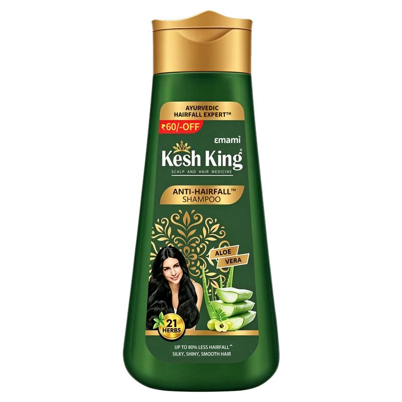 kesh king印度进口阿育吠陀洗发水洗头21草本清洁油头滋养发根