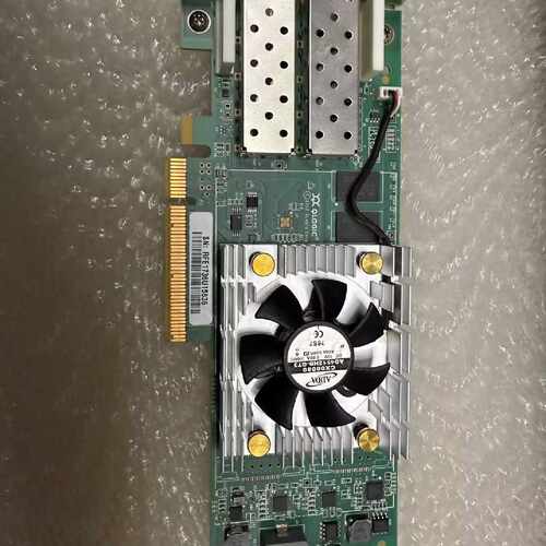 Qlogic QLE2672风扇版 双口16GHBA光纤通道