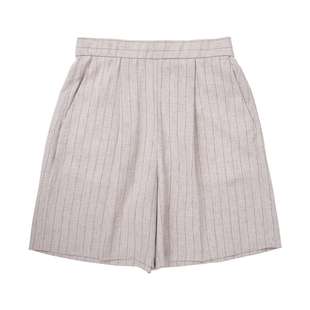 HONRN/红人宽松显瘦薄款裤子直筒阔腿休闲短裤女外穿夏HI22OK227