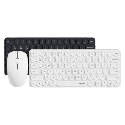 雷柏手机键鼠套装蓝牙三模超薄