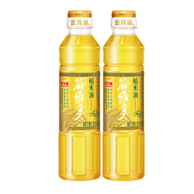 金龙鱼双一万谷维多稻米油400ml