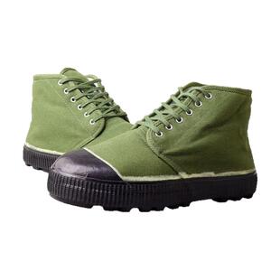 3539高帮解放胶鞋男加绒保暖棉鞋防滑耐磨工地通勤加厚老式胶鞋