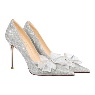 HolyRose【星河入梦】法式成人礼高跟鞋女细跟尖头新娘结婚鞋七夕