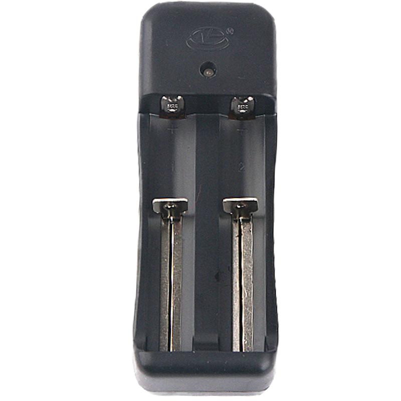 环高18650充电器双槽3.7v4.2锂电池强光手电筒专用充满自停智能充