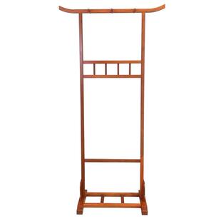 衣帽架新中式全实木简约落地金花梨红木卧室酒店民宿挂衣服架子