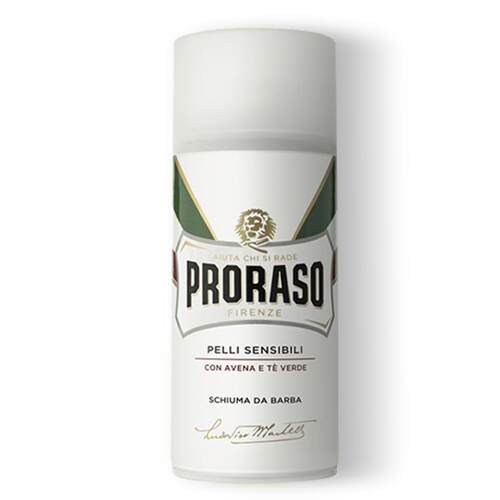 【自营】PRORASO博拉索男士剃须泡沫燕麦香型意大利刮胡泡沫300ML