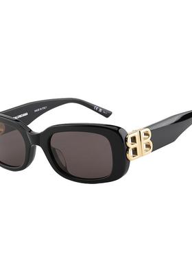 【自营】BALENCIAGA巴黎世家墨镜时尚板材黑框女款太阳镜BB0310SK