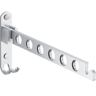 免打孔隐形折叠晾衣架窗户卫生间晾衣神器浴室挂衣服阳台小晾衣杆