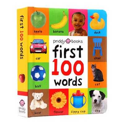 英文原版启蒙认知100词系列