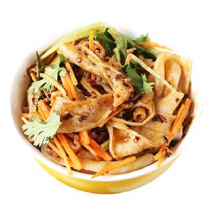 凉拌干面皮包邮散装5斤速食山东凉菜粉丝特产烤麸面筋 免煮擀面皮