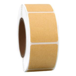 牛皮纸标签贴纸手写可粘贴不留干胶长条商品标价钱口取纸卷卷贴防水物品分类课本索引试剂瓶标记贴姓名贴自粘