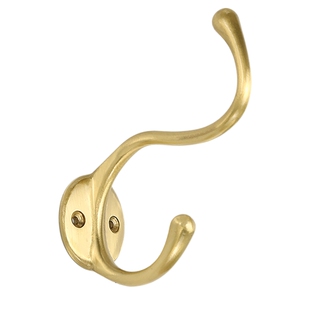 黄铜北欧衣钩壁挂式墙壁单个玄关免打孔挂衣钩排钩进户门后衣帽钩
