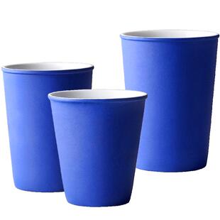 九土手工陶瓷可乐杯咖啡杯蓝色茶杯克莱因杯子好看马克杯水杯定制