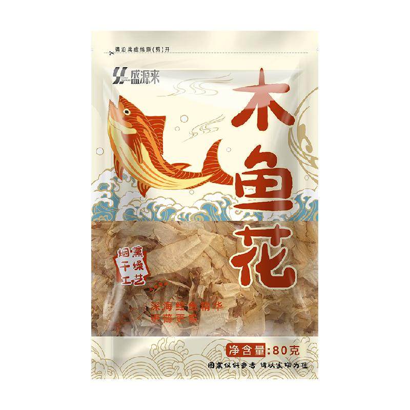 盛源来木鱼花柴鱼片鲣鱼片章鱼小丸子日料寿司食材味噌汤高汤原料