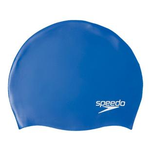 Speedo/速比涛泳帽儿童硅胶专业防水6-14岁男女孩泳帽不勒头泳帽