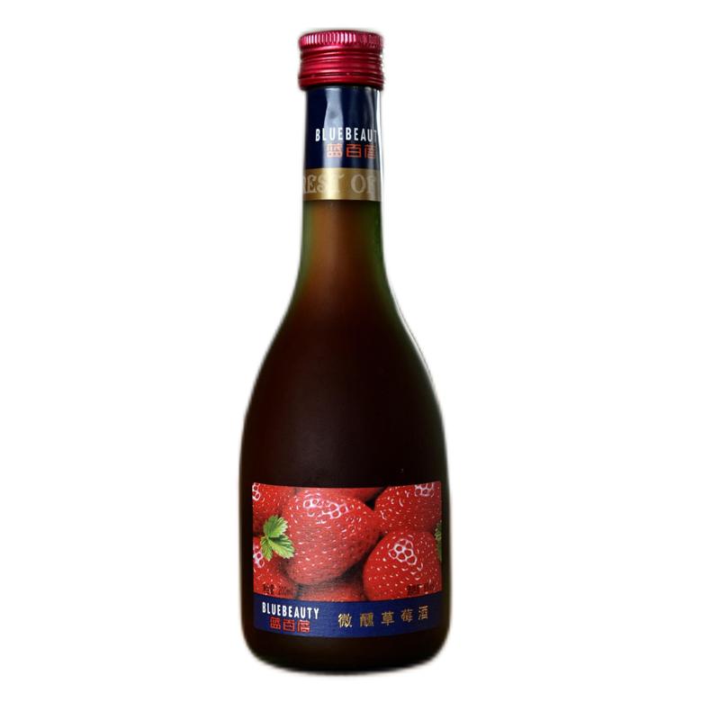蓝百蓓酿造微醺草莓酒