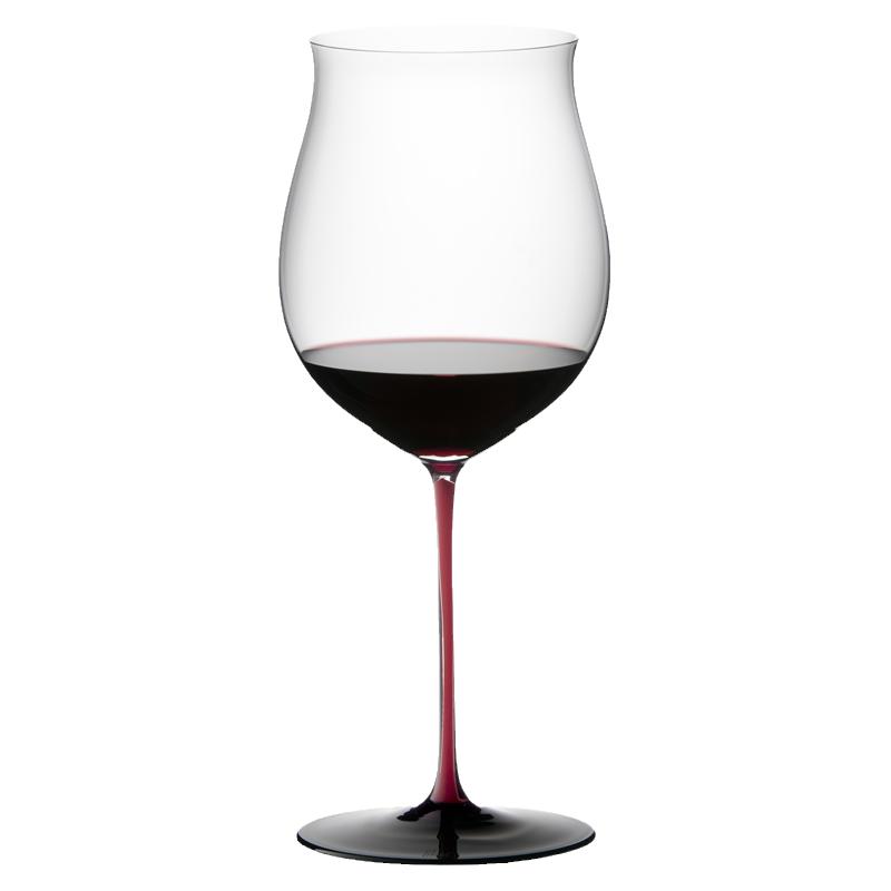 奥地利进口Riedel醴铎手工杯黑领结红黑杆波尔多勃艮第水晶红酒杯