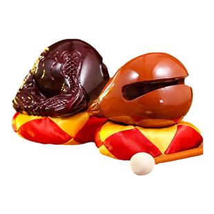 香樟木木鱼法器实木家用老式木鱼小木鱼打击乐器解压寺庙木鱼敲