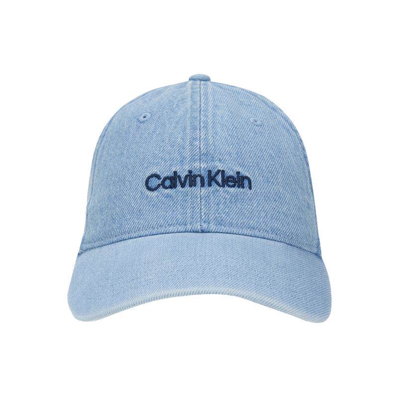 CK男女同款经典刺绣牛仔棒球帽