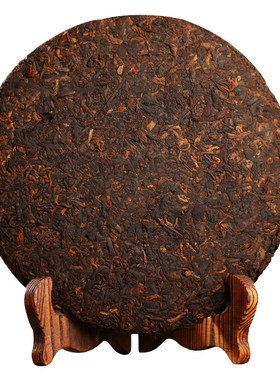 陈年古树357g熟普洱茶特级正品