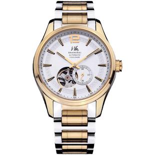 上海手表男机械表自动潮流镂空新透底防水官男士手表机械表男X788