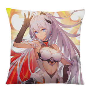 崩坏三薪炎之律者传承之火琪亚娜周边双面毛绒动漫二次元定制抱枕