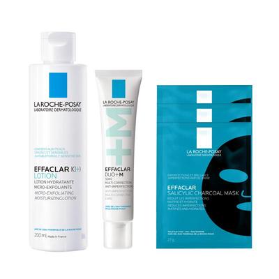 理肤泉控油清痘水乳套装清爽保湿