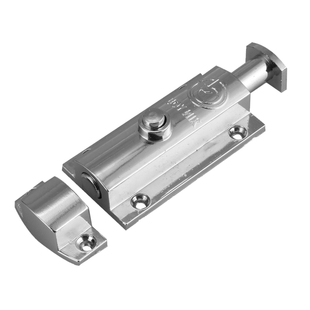 海坦五金LS404自动弹簧回弹门窗不锈钢插销明装按钮式LS406直销