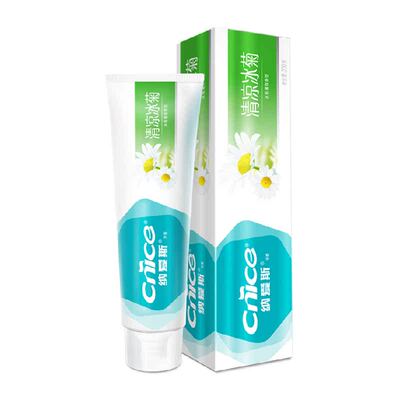 纳爱斯清凉冰菊牙膏200g大单支装