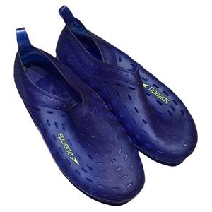现货speedo2024夏季新款凉鞋儿童防滑防臭果冻色洞洞水洗潜水鞋