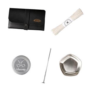 烟斗专用配件清洁通条助燃网烟刀压棒斗包烟斗架过滤芯烟具配件套