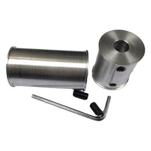 砂带机主动轮配件双轴承滚筒滑轮轮子大全沙带机从动轮平带轮惰轮