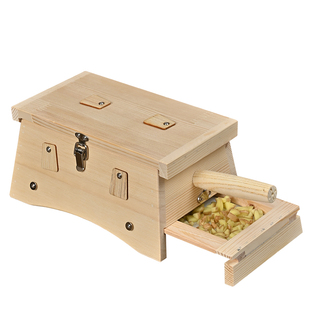 艾灸盒实木制随身灸家用全身通用艾盒中医腰部腹部木质悬灸器具箱