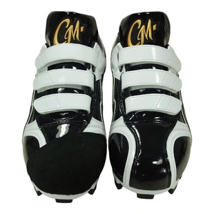 现货 棒球鞋 垒球鞋 胶钉 专业场地比赛用鞋 魔术贴低帮工厂直销