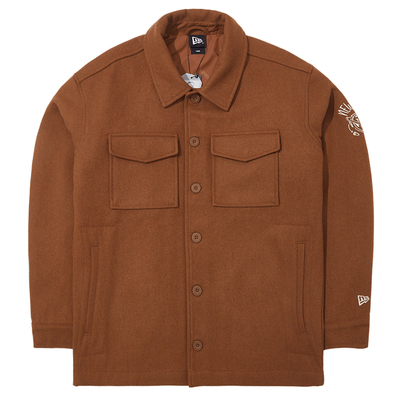 NewEra复古毛呢夹克外套中性潮