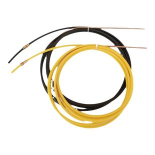 铝焊机送丝管1.2铝焊丝501D水冷焊枪导丝铜黄管石墨铁佛龙外水管