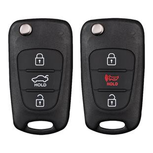 现代起亚索兰托福瑞迪秀尔新佳乐途胜凯尊飞思车遥控钥匙改装外壳