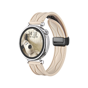 适用oppo watch x3mini表带新款watchx2mini手表带oppowatchx3/2硅胶磁吸watch4Pro一加2高级女款watch s表链
