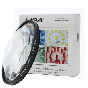 LIPA丽拍万花筒棱镜77 82mm 重影镜 分像特效滤镜 单反配件滤镜 适用于佳能尼康索尼等相机镜头