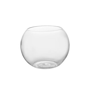 办公室小鱼缸加厚透明玻璃乌龟缸客厅家用桌面圆形迷你小型金鱼缸