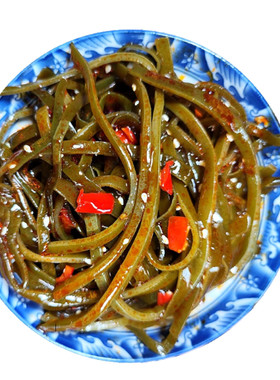 香辣海带丝商用凉拌开袋即食麻辣下饭咸菜零食整箱酱菜餐饮批发