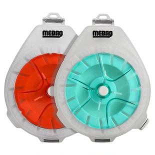 新款路亚前导线碳线收纳盒快速剪线防逆转切割鱼线多功能卷子线盒