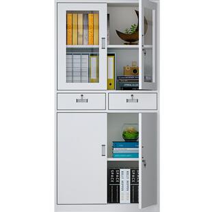 西安办公钢制文件柜资料柜带锁铁皮柜书柜更衣凭证柜档案柜矮柜