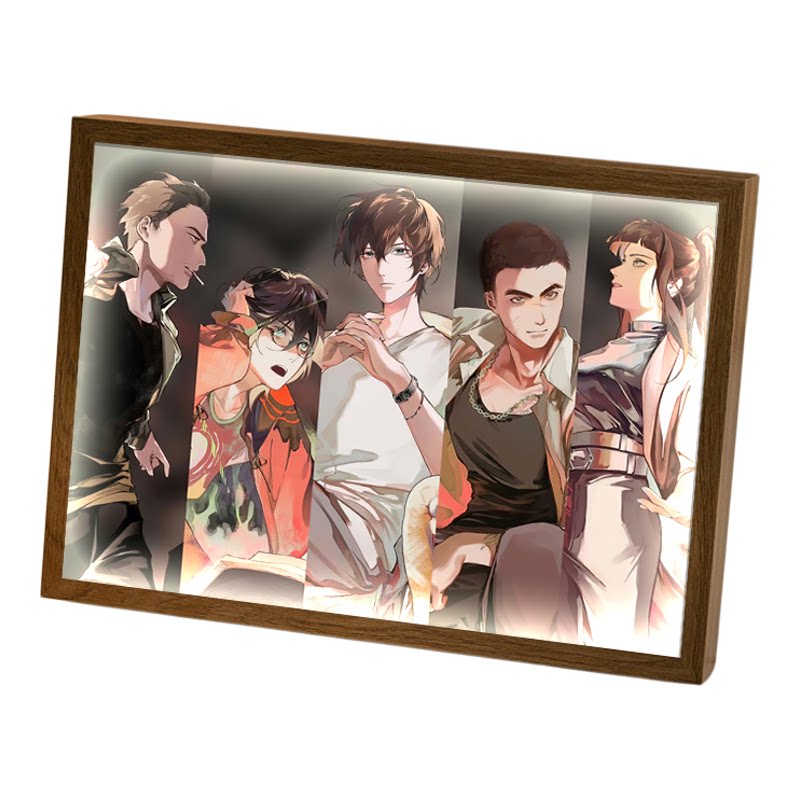 十日终焉齐夏灯光画小夜灯