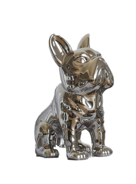 轻奢风斗牛犬存钱罐法斗犬摆件
